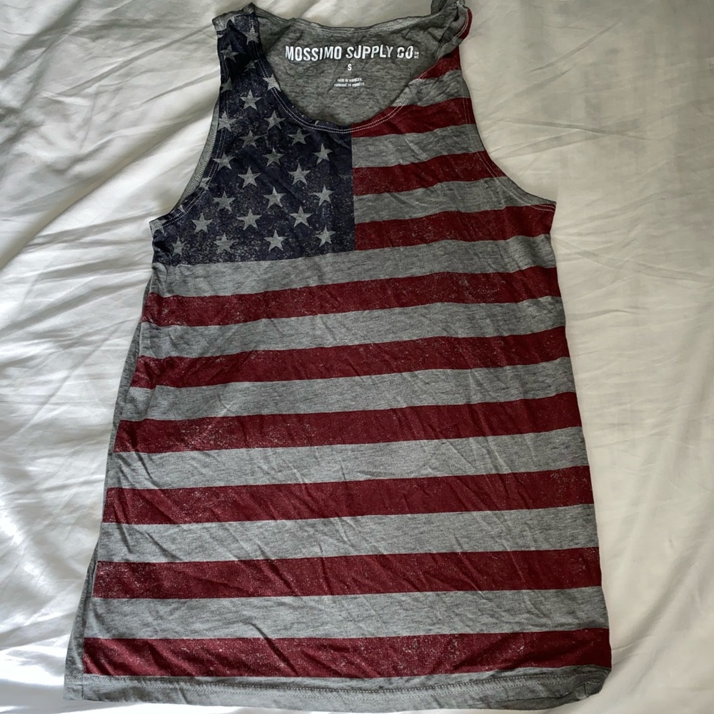 ‼️‼️Mossimo american flag tank
